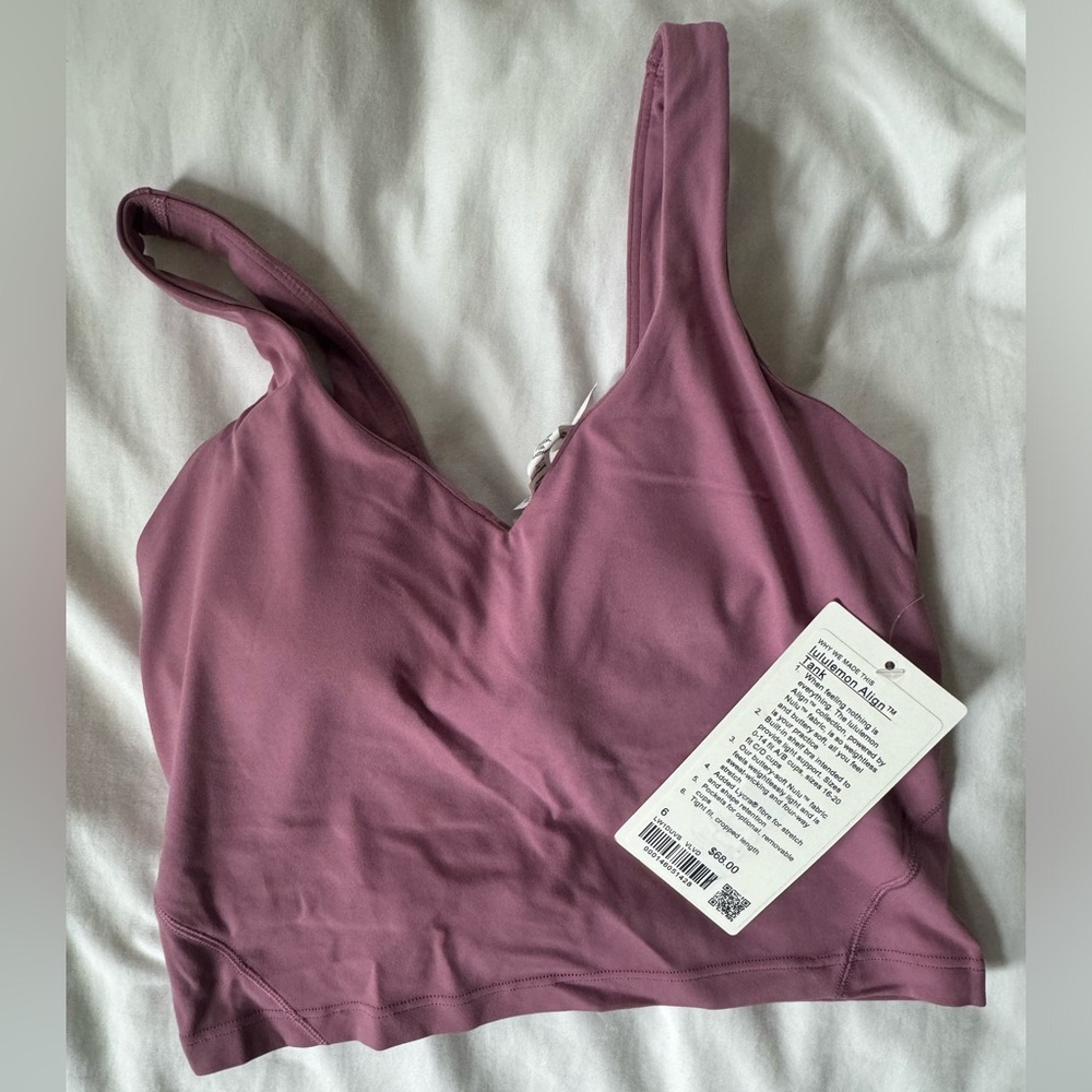 Dark Purple Lululemon Align Tank